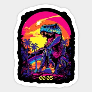 The Final Countdown, T-Rex Sticker